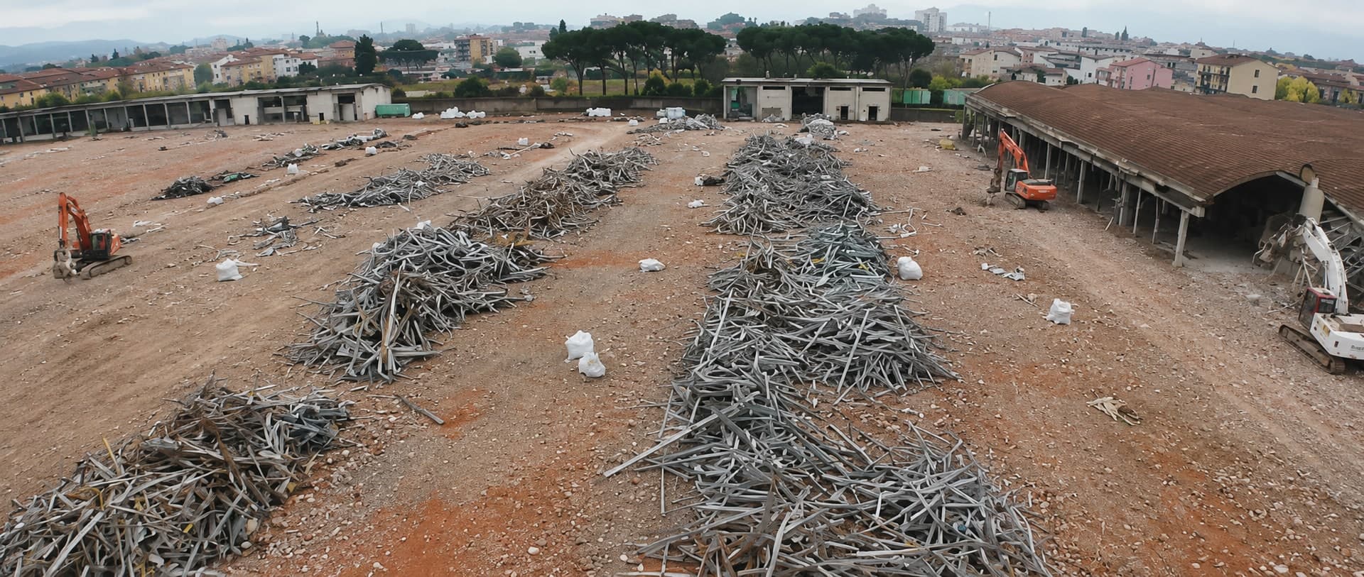 Recupero e selezione dei materiali di risulta